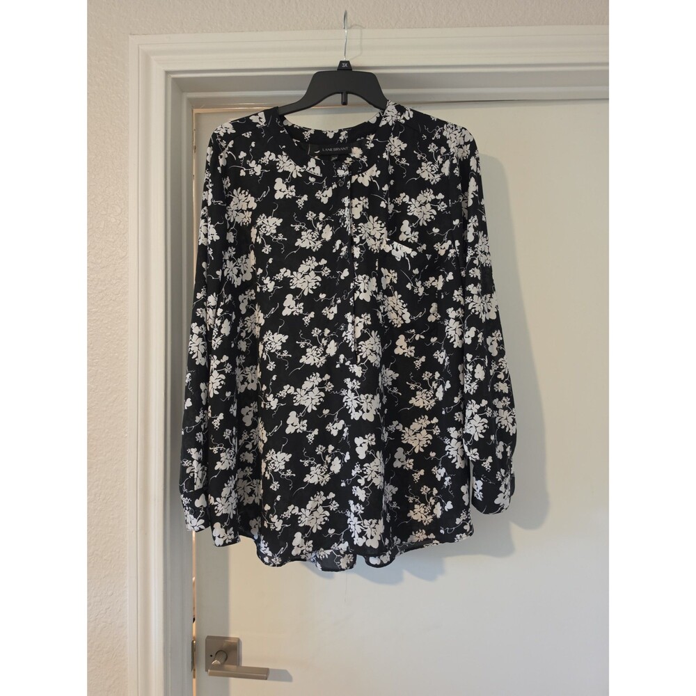 Lane Bryant Long Sleeve Blouse Sz 26/28